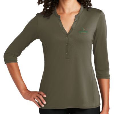 Women's UV Choice Pique Henley Thumbnail
